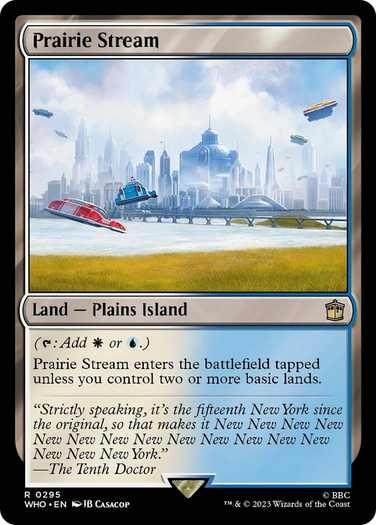 Prairie Stream [Doctor Who] | Odin's Place