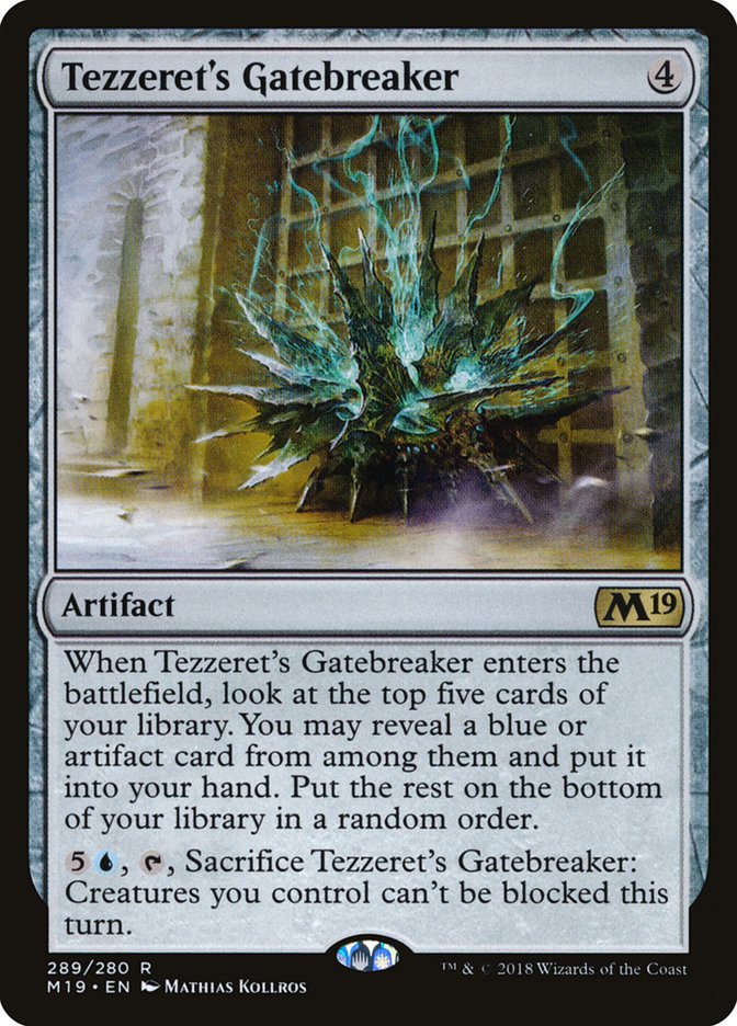 Tezzeret's Gatebreaker (289) [Core Set 2019] | Odin's Place