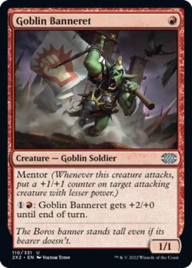 Goblin Banneret [Double Masters 2022] | Odin's Place