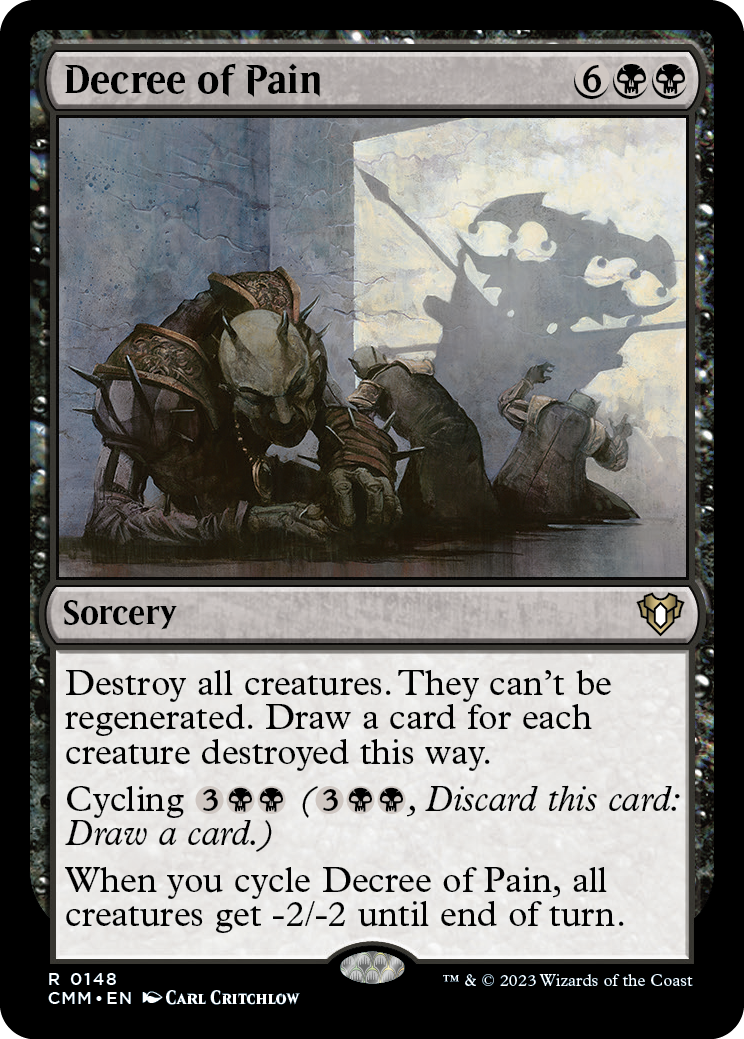 Decree of Pain [Commander Masters] | Odin's Place