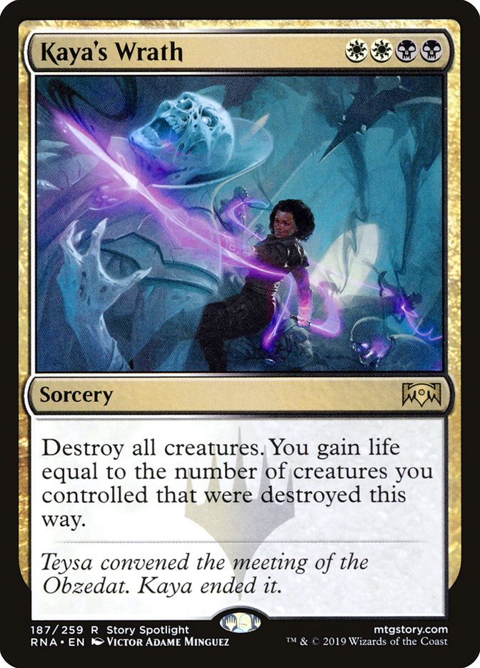 Kaya's Wrath (187) [Ravnica Allegiance] | Odin's Place
