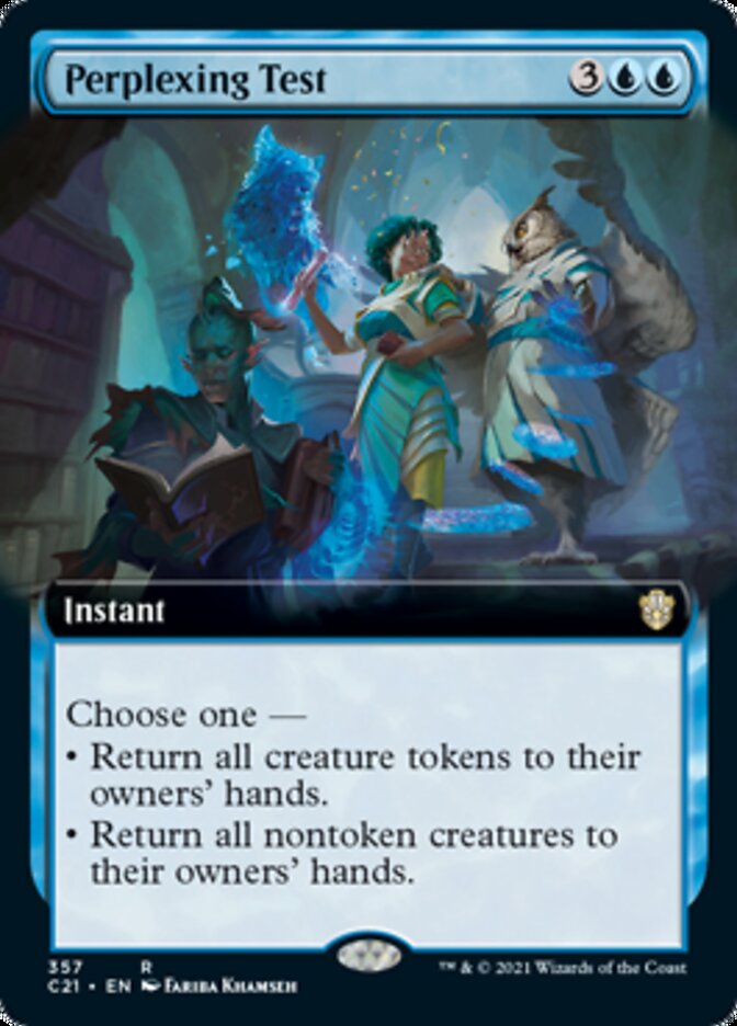 Perplexing Test (Extended Art) [Commander 2021] | Odin's Place