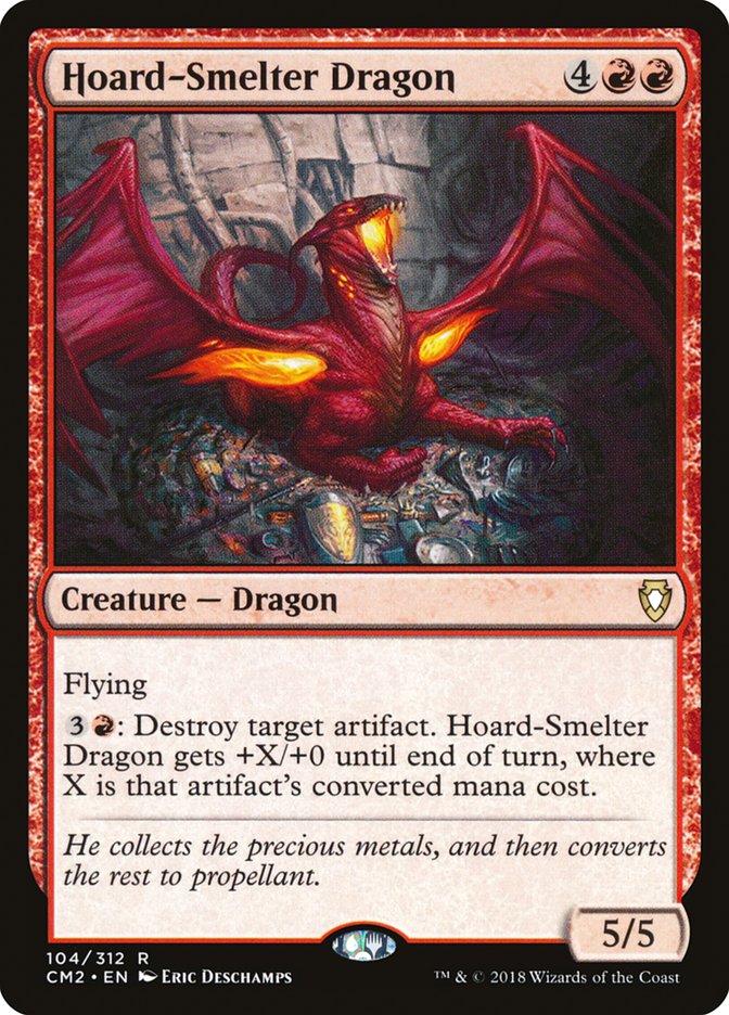 Hoard-Smelter Dragon (104) [Commander Anthology Volume II] | Odin's Place
