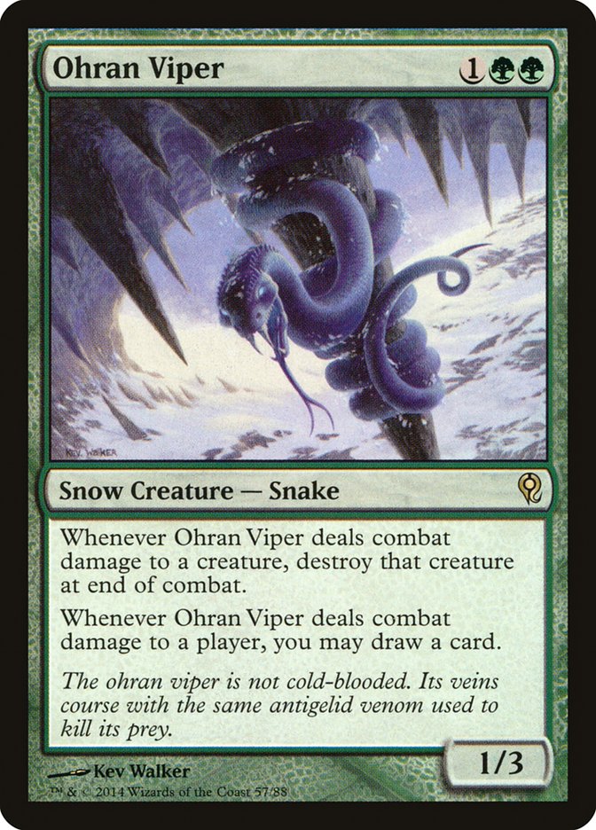 Ohran Viper (57) [Duel Decks: Jace vs. Vraska] | Odin's Place