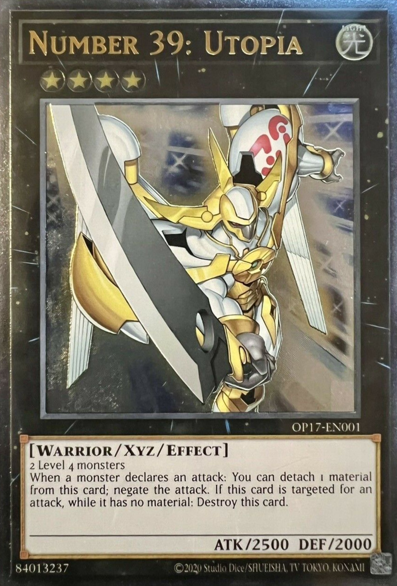 Number 39: Utopia [OP17-EN001] Ultimate Rare | Odin's Place