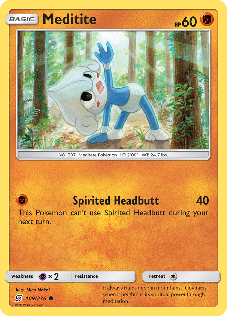 Meditite (109/236) [Sun & Moon: Unified Minds] | Odin's Place