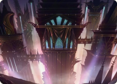 Skybridge Towers Art Card [Streets of New Capenna Art Series] | Odin's Place
