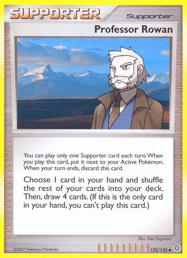 Professor Rowan (123/132) [Diamond & Pearl: Secret Wonders] | Odin's Place