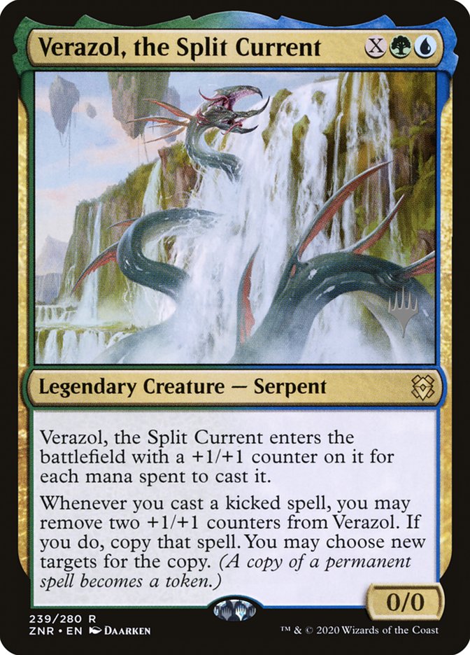 Verazol, the Split Current (Promo Pack) [Zendikar Rising Promos] | Odin's Place