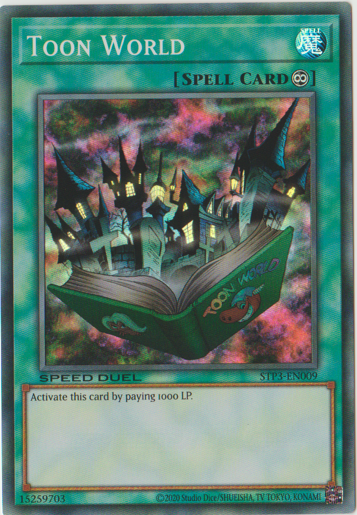 Toon World [STP3-EN009] Super Rare | Odin's Place