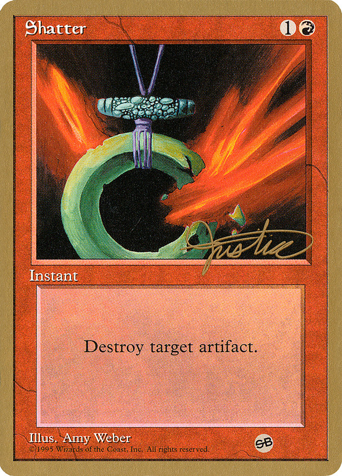 Shatter (Mark Justice) (SB) [Pro Tour Collector Set] | Odin's Place