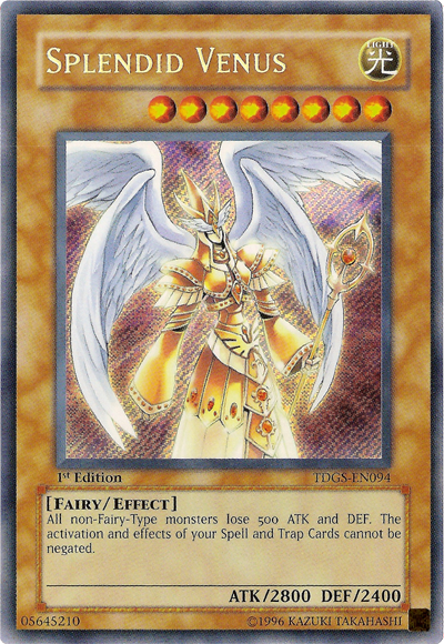 Splendid Venus [TDGS-EN094] Secret Rare | Odin's Place