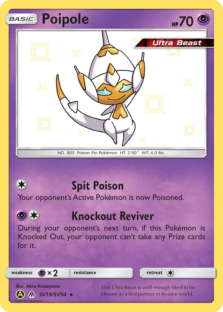 Poipole (SV19/SV94) [Sun & Moon: Hidden Fates - Shiny Vault] | Odin's Place