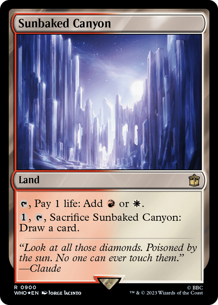 Sunbaked Canyon (Surge Foil) [Doctor Who] | Odin's Place