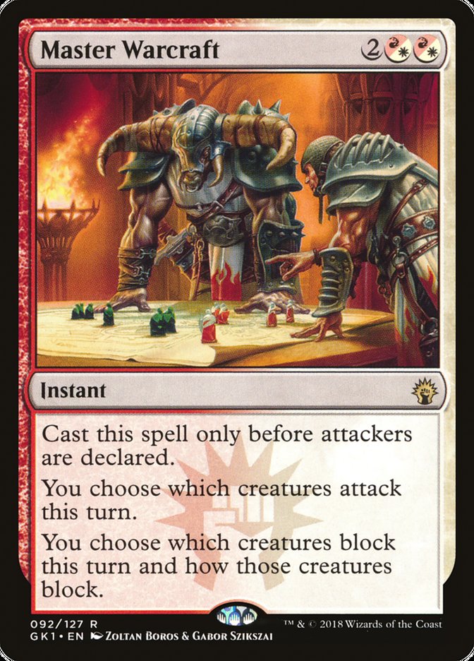 Master Warcraft (92) [Guilds of Ravnica Guild Kit] | Odin's Place