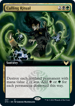 Culling Ritual (Extended Art) [Strixhaven: School of Mages] | Odin's Place