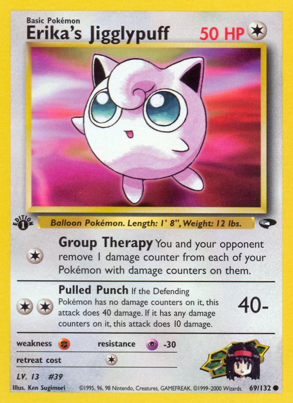 Erika's Jigglypuff (69/132) [Gym Challenge 1st Edition] | Odin's Place