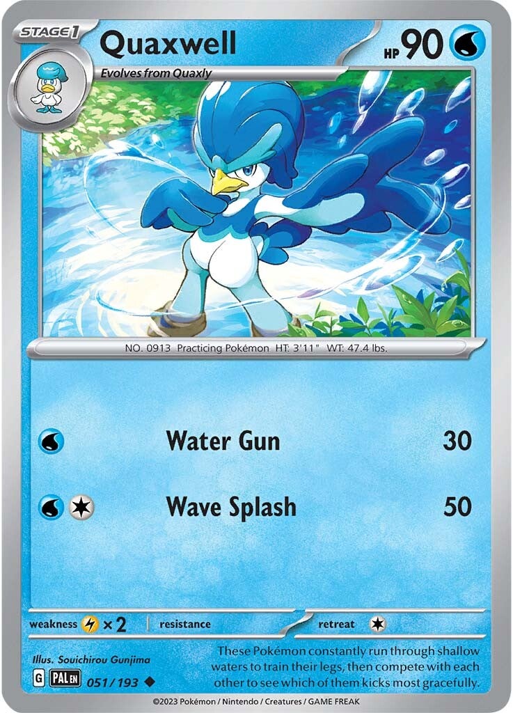 Quaxwell (051/193) [Scarlet & Violet: Paldea Evolved] | Odin's Place