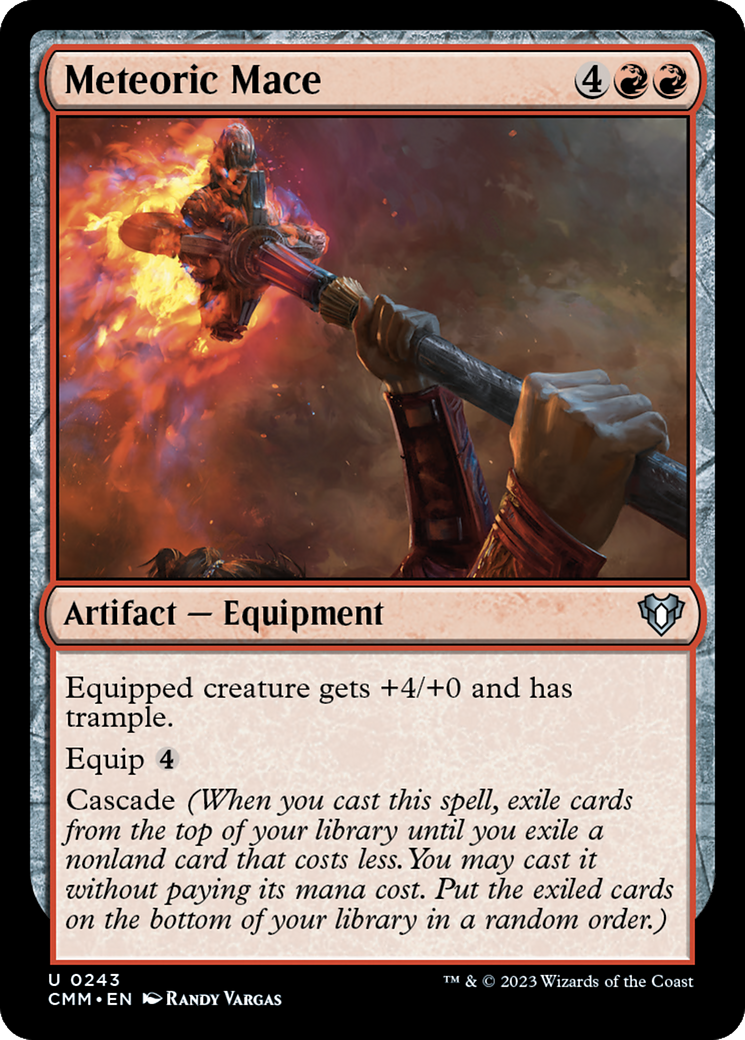 Meteoric Mace [Commander Masters] | Odin's Place