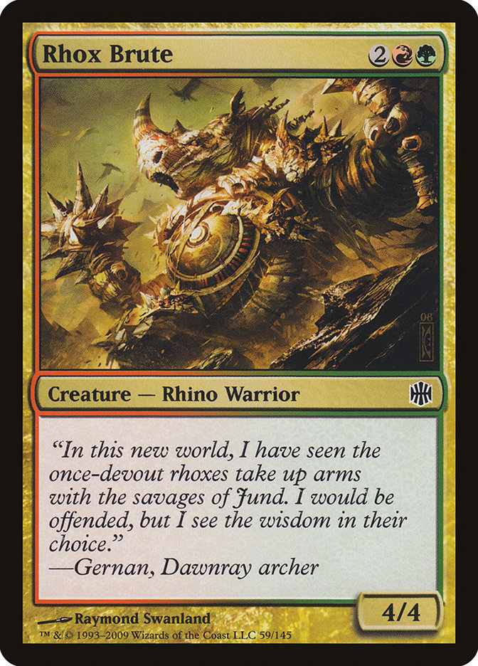 Rhox Brute (59) [Alara Reborn] | Odin's Place