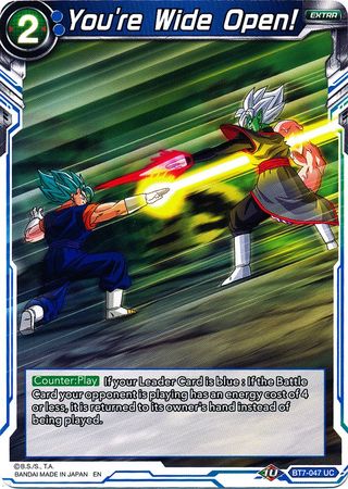 You're Wide Open! (BT7-047) [Assault of the Saiyans] | Odin's Place