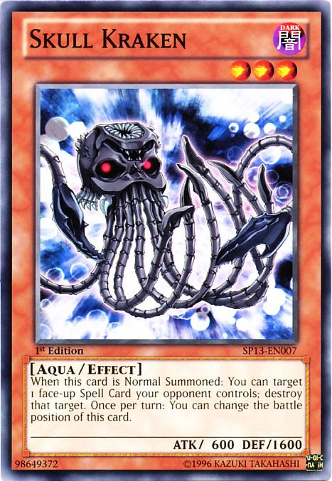 Skull Kraken [SP13-EN007] Common | Odin's Place