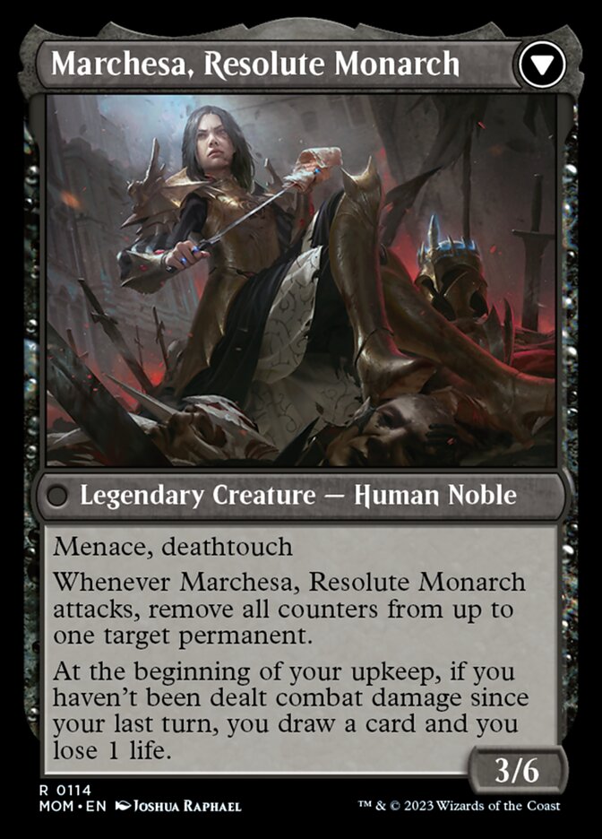 Invasion of Fiora // Marchesa, Resolute Monarch [March of the Machine] | Odin's Place
