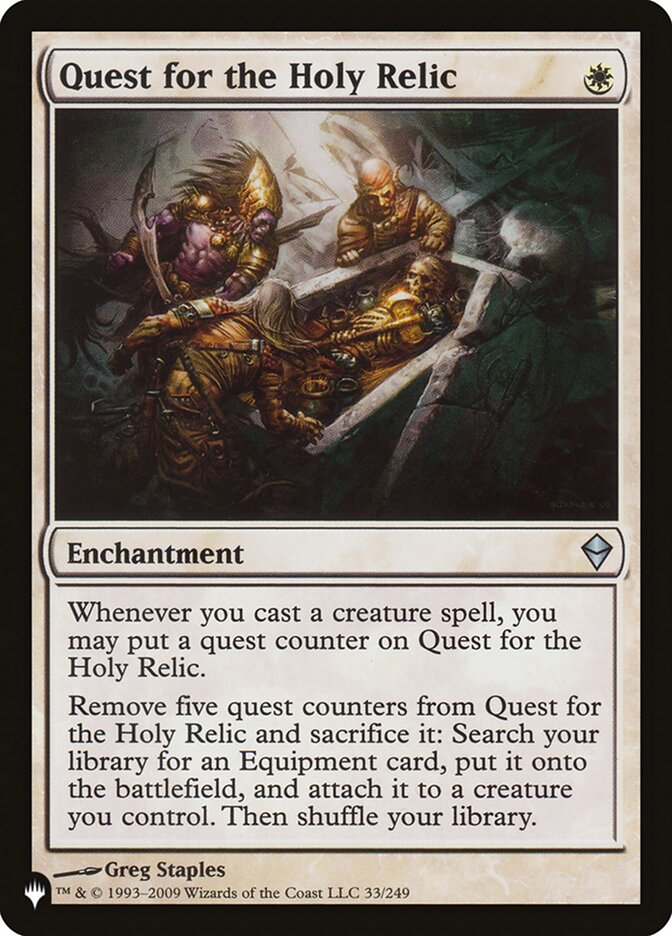 Quest for the Holy Relic [The List] | Odin's Place