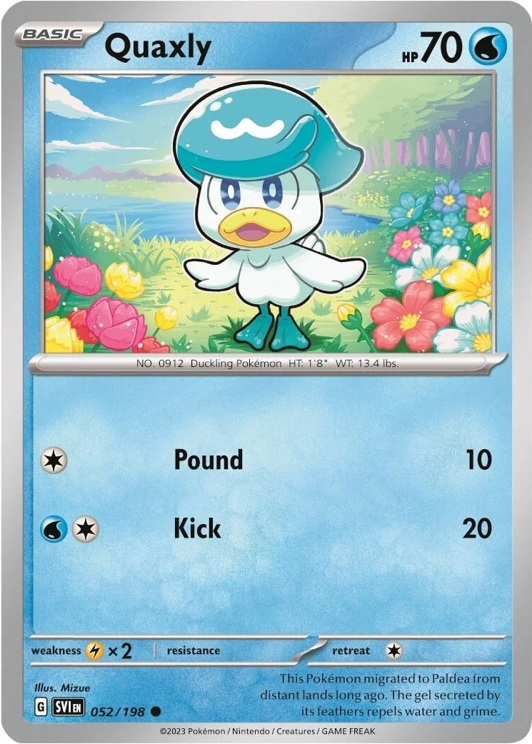 Quaxly (052/198) (Paldea Collection) [Scarlet & Violet: Base Set] | Odin's Place