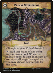 Primal Amulet // Primal Wellspring (Buy-A-Box) [Ixalan Treasure Chest] | Odin's Place
