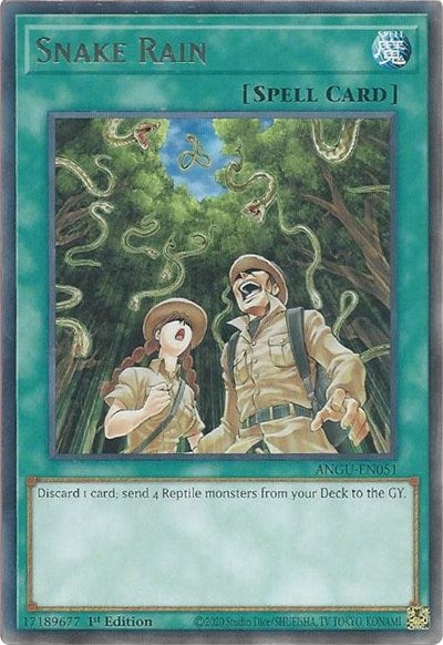 Snake Rain (Rare) [ANGU-EN051] Rare | Odin's Place