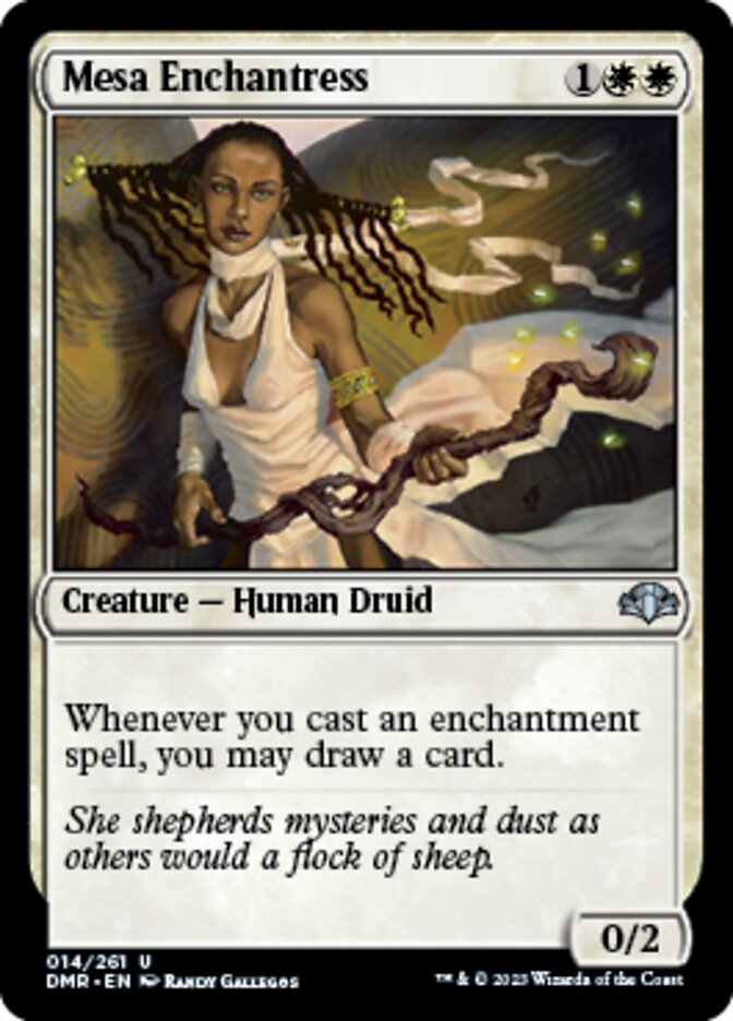 Mesa Enchantress [Dominaria Remastered] | Odin's Place