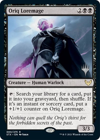 Oriq Loremage (Promo Pack) [Strixhaven: School of Mages Promos] | Odin's Place
