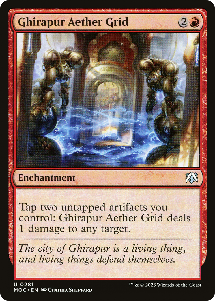 Ghirapur Aether Grid [March of the Machine Commander] | Odin's Place