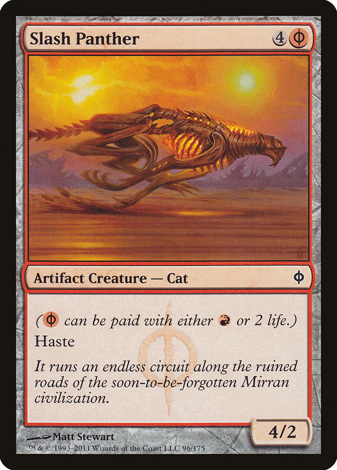 Slash Panther (96) [New Phyrexia] | Odin's Place