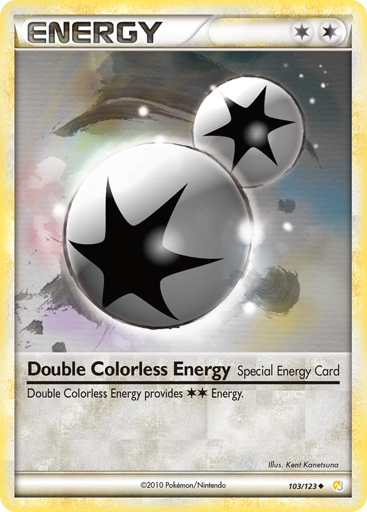 Double Colorless Energy (103/123) [HeartGold & SoulSilver: Base Set] | Odin's Place