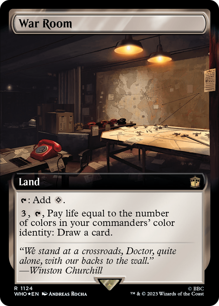 War Room (Extended Art) (Surge Foil) [Doctor Who] | Odin's Place
