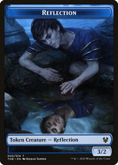 Human Soldier // Reflection Double-Sided Token [Theros Beyond Death Tokens] | Odin's Place