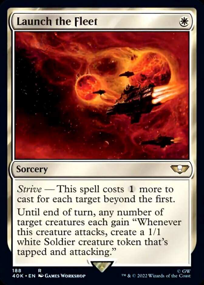 Launch the Fleet (Surge Foil) [Warhammer 40,000] | Odin's Place