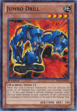 Jumbo Drill [SP14-EN014] Starfoil Rare | Odin's Place