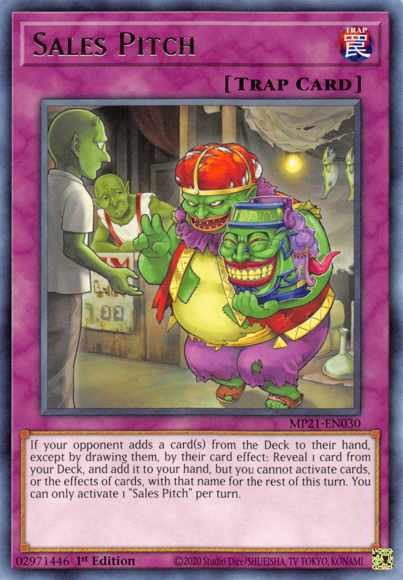 Sales Pitch [MP21-EN030] Rare | Odin's Place