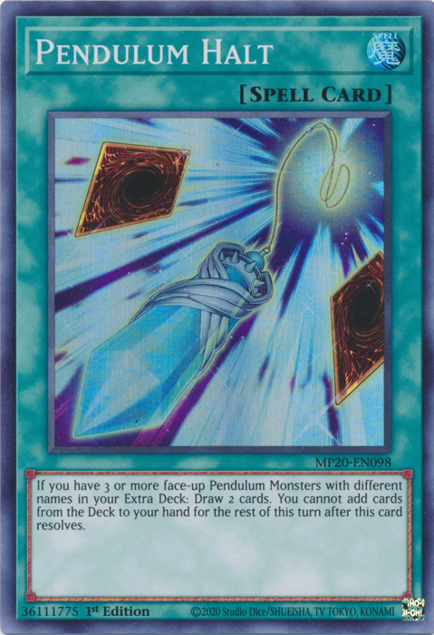 Pendulum Halt [MP20-EN098] Super Rare | Odin's Place