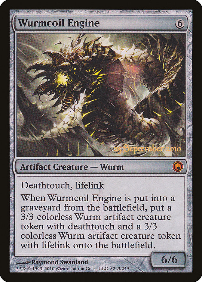 Wurmcoil Engine (223) [Scars of Mirrodin Prerelease Promos] | Odin's Place