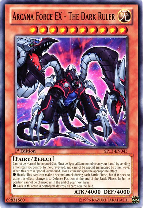 Arcana Force EX - The Dark Ruler [SP13-EN043] Common | Odin's Place