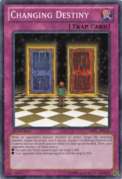 Changing Destiny [BP01-EN104] Starfoil Rare | Odin's Place