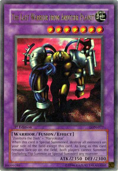 The Last Warrior from Another Planet [LON-077] Ultra Rare | Odin's Place