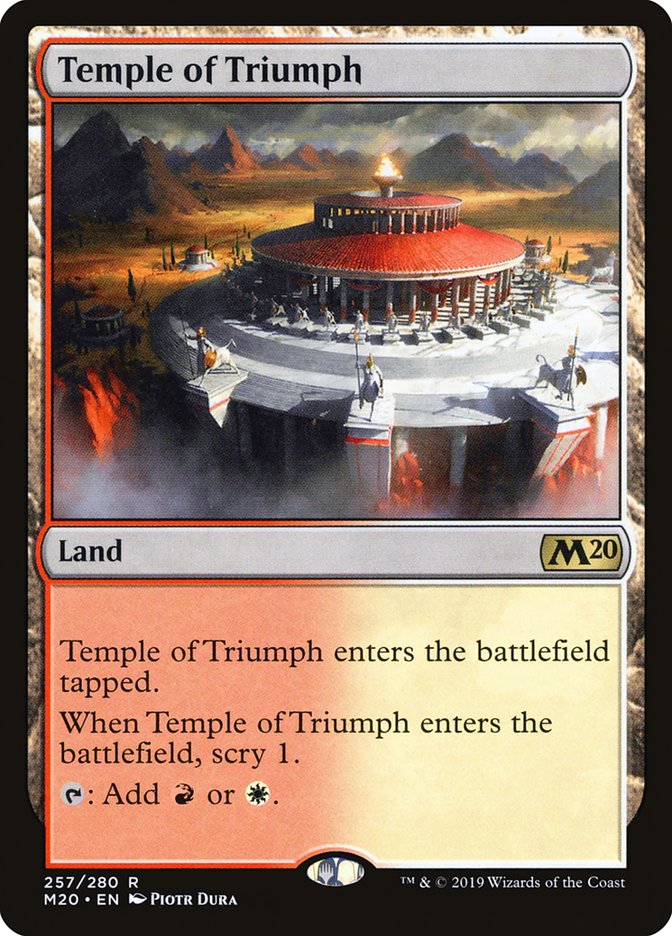 Temple of Triumph [Core Set 2020] | Odin's Place