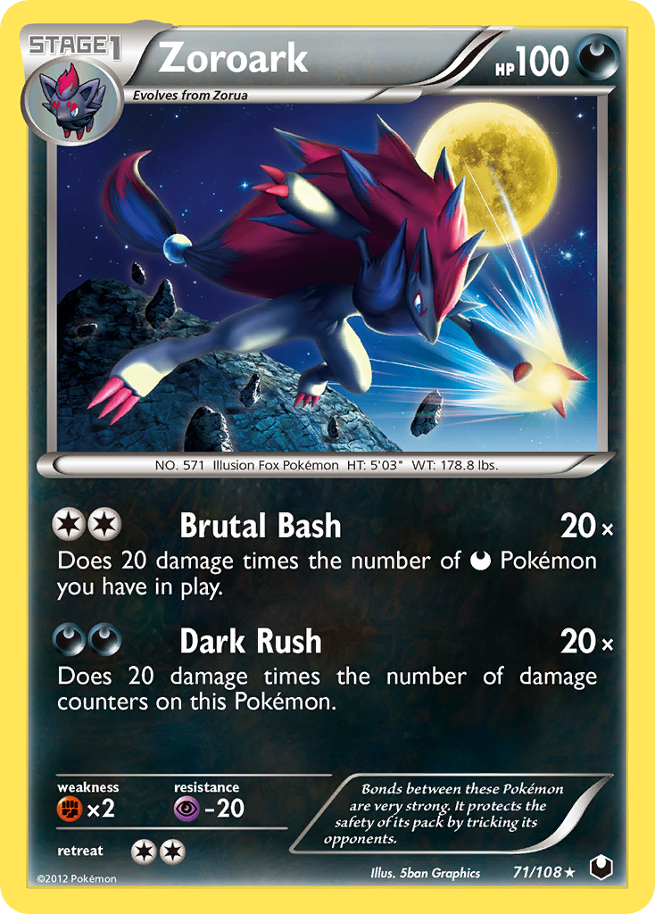 Zoroark (71/108) [Black & White: Dark Explorers] | Odin's Place