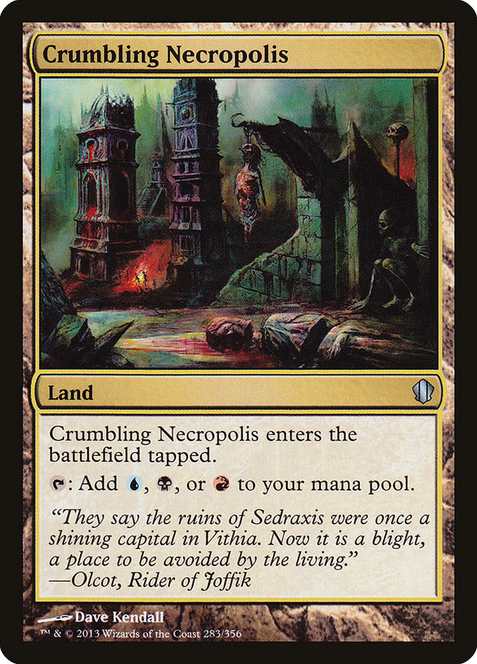 Crumbling Necropolis (283) [Commander 2013] | Odin's Place