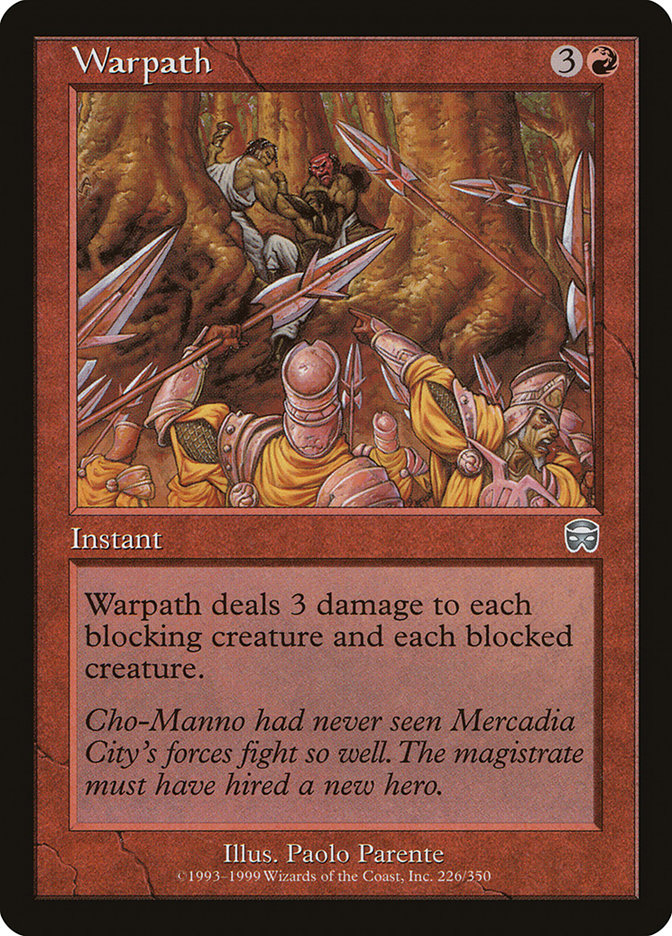 Warpath (226) [Mercadian Masques] | Odin's Place